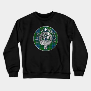 Clan Johnstone Crest & Tartan Crewneck Sweatshirt